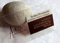 Пластиковые визитки